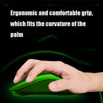 فأرة سلكية للألعاب مع تعريف ماكرو صامتة للمكتب والأعمال Inphic PB1، طول الكابل: 1.5م، ضوء تنفس خلفي كلاسيكي، ضوء تنفس أبيض غير لامع