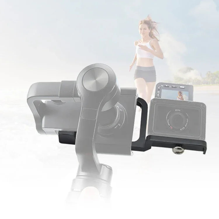 لوحة تحويل مثبت يدوي YJ لأجهزة Sony RXOII/Feiyu/Zhiyun/DJI/osmo، لجهاز Sony RXO II