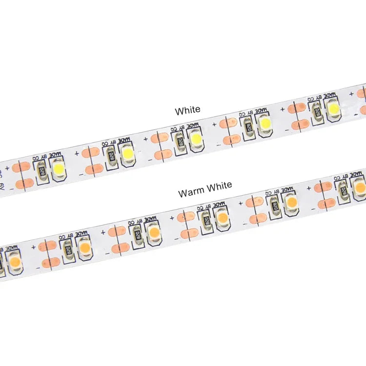 شريط إضاءة LED SMD 2835 إيبوكسي يعمل عبر USB، مصباح ديكور مكتبي لعيد الميلاد لإضاءة خلفية التلفاز، 1 متر، 5 أمتار