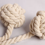CK12 4 PCS Curtain Buckle Free Installation Cotton Roll Hanging Ball Curtain Strap, Orange, Pink, Green, Glue, Yellow, Purple, Gray, Beige, Navy, Deep Coffee, Light Coffee