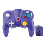 جهاز تحكم ألعاب لاسلكي 2.4 جيجاهرتز HY-5201 لجهاز Nintendo NGC، HY-5201 أبيض، HY-5201 بنفسجي، HY-5201 أسود، HY-5201 برتقالي، HY-5201 فضي