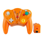 جهاز تحكم ألعاب لاسلكي 2.4 جيجاهرتز HY-5201 لجهاز Nintendo NGC، HY-5201 أبيض، HY-5201 بنفسجي، HY-5201 أسود، HY-5201 برتقالي، HY-5201 فضي