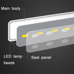 صنبور ماء للحمام بثلاثة أضواء LED للماء الساخن والبارد، قابس CN، أسود، فضي مطلي بالكهرباء