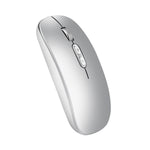 فأرة لاسلكية M103 1600 DPI بخمس أزرار 2.4G مع شحن، فأرة مكتبية ذكية بصوت Ai، تدعم 28 لغة، أبيض، أسود، فضي، ذهبي وردي، رمادي