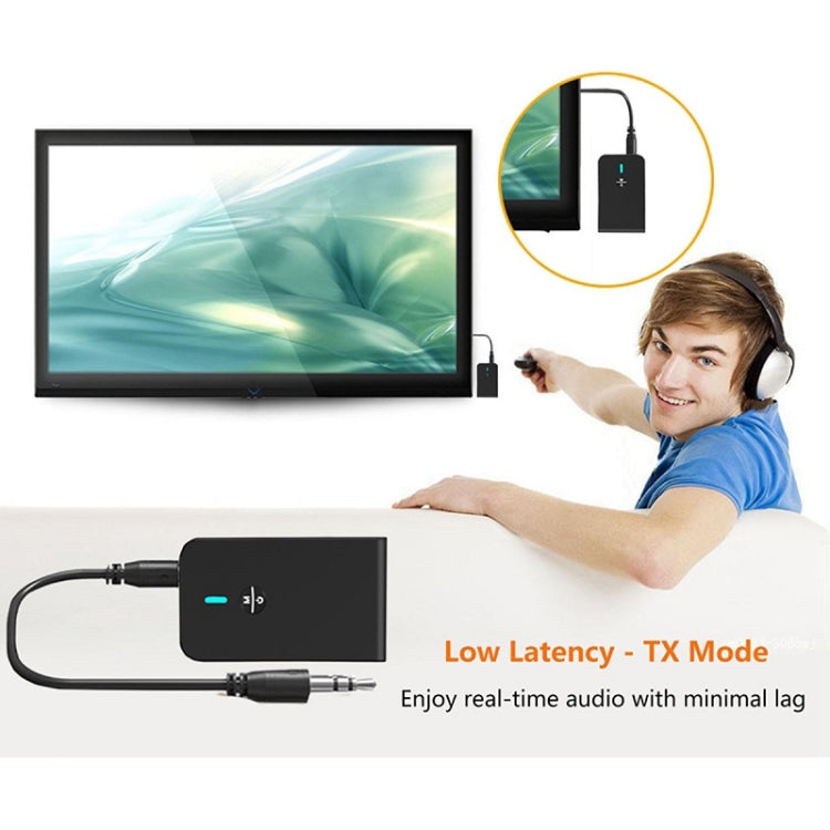 محول صوت بلوتوث 5.0 2 في 1 مستقبل ومرسل BT-6