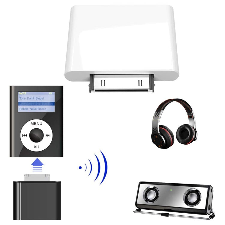 مرسل صوت بلوتوث 4.1 IPF01 30 دبوس لأيبود تسليم لون عشوائي