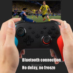 جهاز تحكم ألعاب لاسلكي بلوتوث مع اهتزاز 6 محاور NS009 لجهاز Switch Pro
