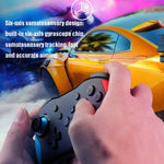 جهاز تحكم ألعاب لاسلكي بلوتوث مع اهتزاز 6 محاور NS009 لجهاز Switch Pro