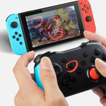 جهاز تحكم ألعاب لاسلكي بلوتوث مع اهتزاز 6 محاور NS009 لجهاز Switch Pro