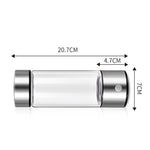 Portable Electrolyzed Water Cups Hydrogen-Rich Water Cups, 420ml