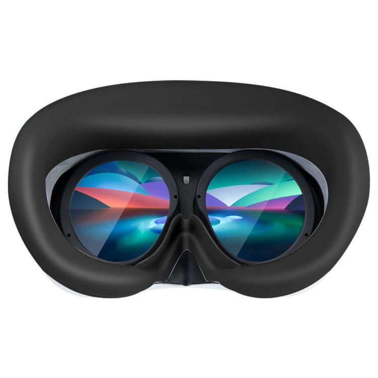 غطاء حماية سيليكوني لوسادات عين نظارات Pico 4 VR، لوسادات عين Pico 4 (رمادي فاتح)، لوسادات عين Pico 4 (أسود)
