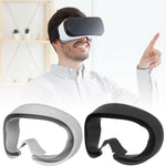 غطاء حماية سيليكوني لوسادات عين نظارات Pico 4 VR، لوسادات عين Pico 4 (رمادي فاتح)، لوسادات عين Pico 4 (أسود)