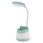 مصباح مكتب LED بحماية للعين مع حامل قلم وهاتف، شحن USB، CS276-1 وردي، CS276-1 أزرق، CS276-1 أخضر، CS276-1 أصفر، CS276-1 أسود، CS276-3 وردي، CS276-3 أزرق، CS276-3 أخضر، CS276-3 أصفر، CS276-3 أسود، CS276-4 وردي