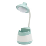 مصباح مكتب LED بحماية للعين مع حامل قلم وهاتف، شحن USB، CS276-1 وردي، CS276-1 أزرق، CS276-1 أخضر، CS276-1 أصفر، CS276-1 أسود، CS276-3 وردي، CS276-3 أزرق، CS276-3 أخضر، CS276-3 أصفر، CS276-3 أسود، CS276-4 وردي