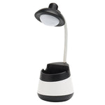 مصباح مكتب LED بحماية للعين مع حامل قلم وهاتف، شحن USB، CS276-1 وردي، CS276-1 أزرق، CS276-1 أخضر، CS276-1 أصفر، CS276-1 أسود، CS276-3 وردي، CS276-3 أزرق، CS276-3 أخضر، CS276-3 أصفر، CS276-3 أسود، CS276-4 وردي