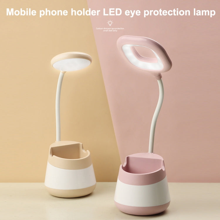 مصباح مكتب LED بحماية للعين مع حامل قلم وهاتف، شحن USB، CS276-1 وردي، CS276-1 أزرق، CS276-1 أخضر، CS276-1 أصفر، CS276-1 أسود، CS276-3 وردي، CS276-3 أزرق، CS276-3 أخضر، CS276-3 أصفر، CS276-3 أسود، CS276-4 وردي
