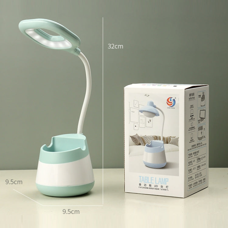 مصباح مكتب LED بحماية للعين مع حامل قلم وهاتف، شحن USB، CS276-1 وردي، CS276-1 أزرق، CS276-1 أخضر، CS276-1 أصفر، CS276-1 أسود، CS276-3 وردي، CS276-3 أزرق، CS276-3 أخضر، CS276-3 أصفر، CS276-3 أسود، CS276-4 وردي