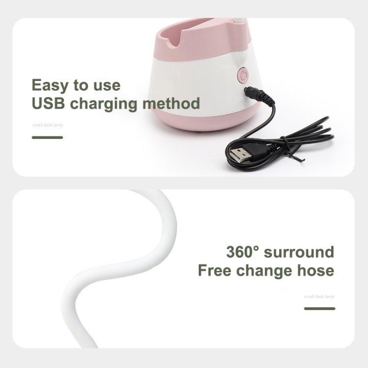 مصباح مكتب LED بحماية للعين مع حامل قلم وهاتف، شحن USB، CS276-1 وردي، CS276-1 أزرق، CS276-1 أخضر، CS276-1 أصفر، CS276-1 أسود، CS276-3 وردي، CS276-3 أزرق، CS276-3 أخضر، CS276-3 أصفر، CS276-3 أسود، CS276-4 وردي