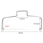 Stainless Steel Adjustable Wire Cake Cutter Slicer Leveler DIY Cake Baking Tools, Cake Cutter