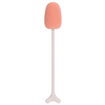 Long Handle Vertical Cup Brush Baby Bottle Sponge Cleaning Brush, Length: 29cm, White, Blue, Pink