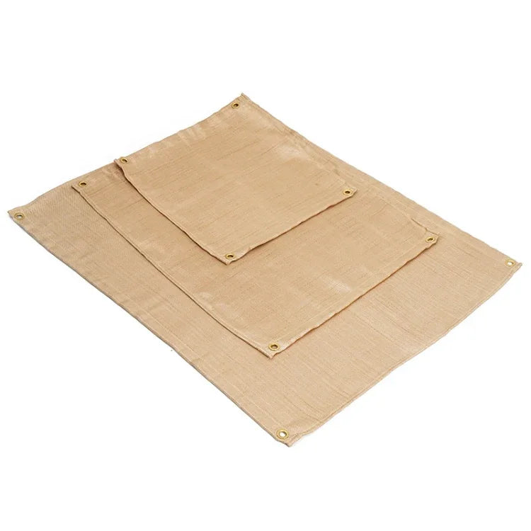 وسادة عزل حراري للشواء والنزهة من CLS، قماش مقاوم للهب من ألياف الزجاج، صغير (46x44 سم)، صغير (46x44 سم)، متوسط (80x60 سم)، كبير (100x80 سم)