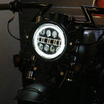 7 Inch Motorcycle LED Headlights Far Near Light Daytime Running Lights, Daytime Running Lights