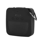 غطاء حماية من السيليكون مضاد للسقوط لتخزين الصوت لمكبر صوت Bose Soundlink Micro، غطاء سيليكون برتقالي، غطاء سيليكون رمادي داكن