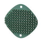 2 PCS Multifunctional Silicone Cleaning Brush Non-Oily Kitchen Cleaning Scouring Pad, Honey Bud Red, Bamboo Green, Pine Gray