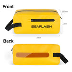 SEAFLASH حقيبة مقاومة للماء 4 لتر فصل جاف ورطب حقيبة سباحة حقيبة شاطئ مقاومة للماء، SEAFLASH 4L