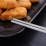 1 Pair Extended Chopsticks Stainless Steel Non-Slip Anti-Scalding Long Chopsticks Noodle Chopsticks Hot Pot Chopsticks, 36cm