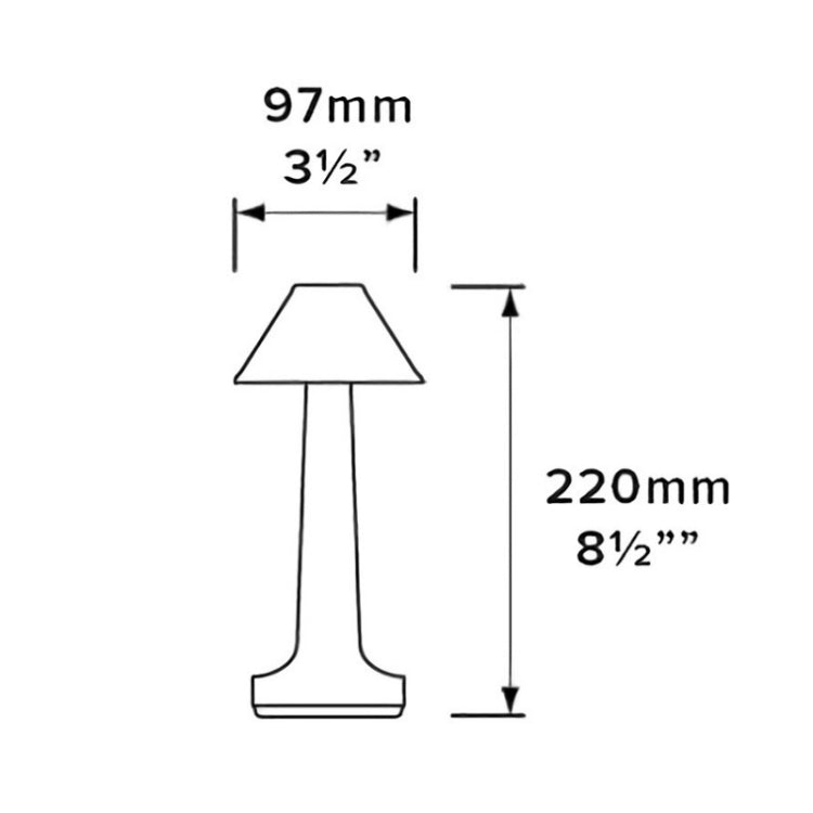 مصباح طاولة LED لمسة JB-TD001 ديكور مقهى مطعم ضوء ليلي، USB، قابس أوروبي، قابس بريطاني، قابس أسترالي