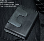 Car-Studded Trash Can Personality Car Hanging Trash Bag Multi-Function Car Storage Box, Colorful Diamonds, White Diamonds