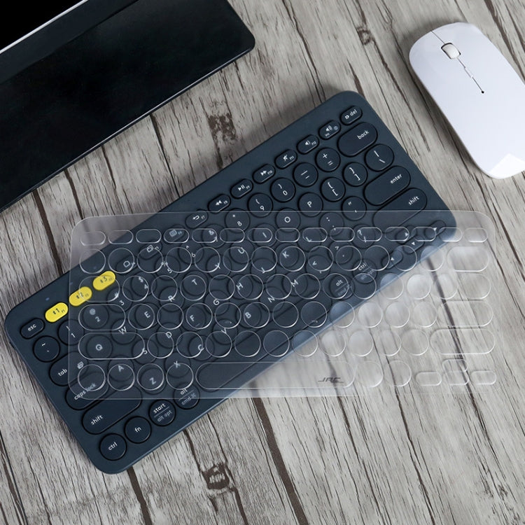 فيلم لوحة مفاتيح لابتوب لاسلكي بلوتوث شفاف لـ Logitech K380، JRC T20703