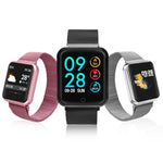 ساعات ذكية P68 مع مراقب معدل ضربات القلب وضغط الدم وتتبع النشاط لساعة Xiaomi Band 3 وساعة Huawei Color Band 2، TBD056989501A، TBD056989501B، TBD056989501C، TBD056989501D، TBD056989501E، TBD056989501F، TBD056989501G