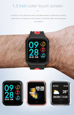 ساعات ذكية P68 مع مراقب معدل ضربات القلب وضغط الدم وتتبع النشاط لساعة Xiaomi Band 3 وساعة Huawei Color Band 2، TBD056989501A، TBD056989501B، TBD056989501C، TBD056989501D، TBD056989501E، TBD056989501F، TBD056989501G