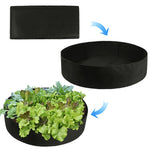 Felt Planting Barrel Indoor Outer Round Plant Bag Non-Woven Seedling Bag, 50x20cm 40L, 60x20cm 56L, 70x30cm 115L, 80x30cm 150L, 90x30cm 190L, 120x30cm 340L, 127x30cm 380L