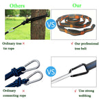 قماش المظلة مضاد للناموس مع شبكة ناموس أرجوحة في الهواء الطلق مفردة مزدوجة أرجوحة معلقة خيمة جوية، 270x140 سم (أزرق / أزرق فاتح)، 270x140 سم (وردي أزرق)