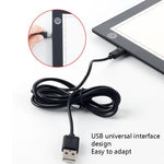 لوحة نسخ أنمي محطة تصريف LED لوحة نسخ مع ضوء شفط مغناطيسي لوحة رسم مع كابل USB، A4 تعتيم 3 سرعات (أسود)، A4 تعتيم بدون خطوات (أسود)، A3 تعتيم 3 سرعات (أسود)، A3 تعتيم بدون خطوات (أسود)