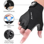 قفازات ركوب الدراجات الجبلية نصف الأصابع WEST BIKING YP0211210، قابلة للتنفس ومضادة للانزلاق، معدات ركوب، M, L, XL