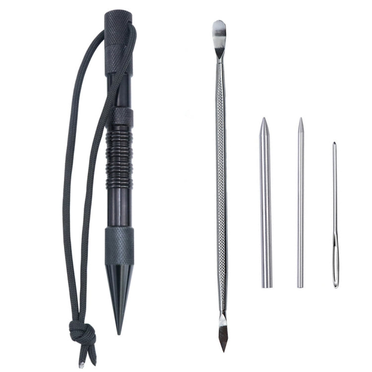 Umbrella Rope Needle Marlin Spike Bracelet DIY Weaving Tool, Specification:, 4 PCS / Set Black, 4 PCS / Set Silver, 5 PCS / Set Black, 5 PCS / Set Silver, 6 PCS / Set Black, 6 PCS / Set Silver, 7 PCS / Set Black, 7 PCS / Set Silver, 9 PCS / Set Black  ...