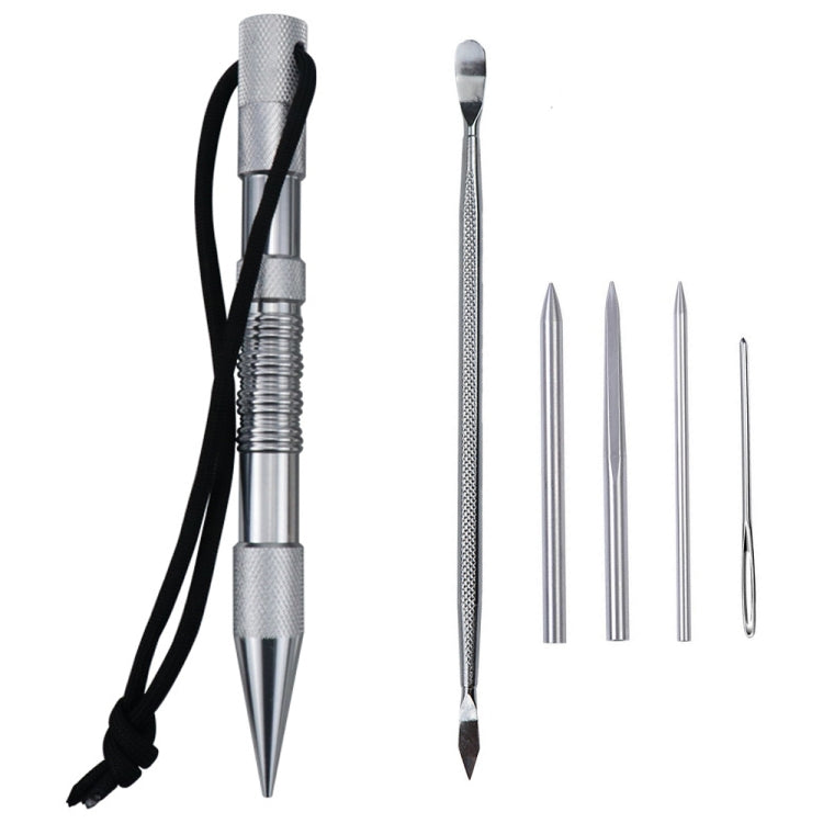 Umbrella Rope Needle Marlin Spike Bracelet DIY Weaving Tool, Specification:, 4 PCS / Set Black, 4 PCS / Set Silver, 5 PCS / Set Black, 5 PCS / Set Silver, 6 PCS / Set Black, 6 PCS / Set Silver, 7 PCS / Set Black, 7 PCS / Set Silver, 9 PCS / Set Black  ...