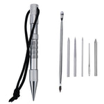 Umbrella Rope Needle Marlin Spike Bracelet DIY Weaving Tool, Specification:, 4 PCS / Set Black, 4 PCS / Set Silver, 5 PCS / Set Black, 5 PCS / Set Silver, 6 PCS / Set Black, 6 PCS / Set Silver, 7 PCS / Set Black, 7 PCS / Set Silver, 9 PCS / Set Black  ...
