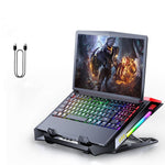 حامل رفع قاعدة تبريد لابتوب MC X500، أسود أحمر النسخة القياسية، أزرق بحري النسخة القياسية