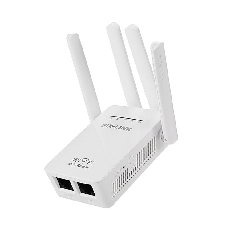 موسع نطاق واي فاي PIX-LINK LV-WR09 بسرعة 300Mbps مكرر ميني راوتر، قابس أمريكي، قابس أوروبي، قابس بريطاني، قابس أسترالي