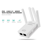 موسع نطاق واي فاي PIX-LINK LV-WR09 بسرعة 300Mbps مكرر ميني راوتر، قابس أمريكي، قابس أوروبي، قابس بريطاني، قابس أسترالي