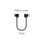 Sunnylife TY-X9304 مناسب لكابل هاتف محمول / تابلت DJI Mavic Air 2S / DJI FPV Flight Glasses V2 / Mavic Mini2 / Osmo Pocket 2، كابل 15 سم Type-C إلى 8 Pin، كابل 15 سم Type-C إلى Micro USB، كابل 15 سم Type-C إلى Type-C، كابل 30 سم Type-C إلى 8 Pin
