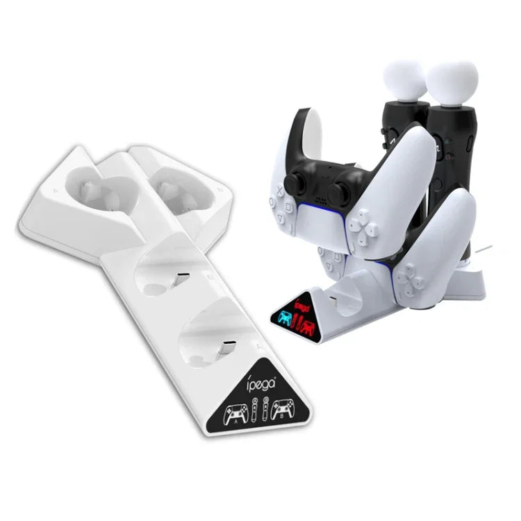 مقبض شاحن Ipega PG-P5011 Triangle Beast لشاحن PS5 / PS MOVE، PG-P5011