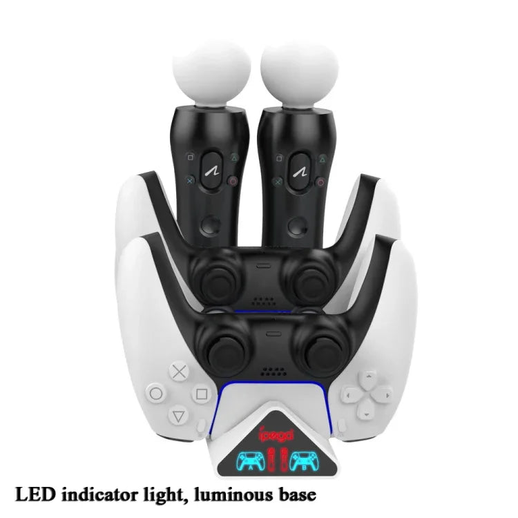 مقبض شاحن Ipega PG-P5011 Triangle Beast لشاحن PS5 / PS MOVE، PG-P5011