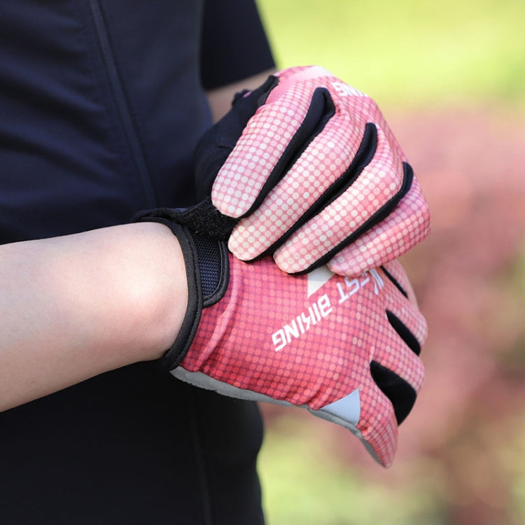قفازات ركوب الدراجات WEST BIKING YP0211216، ممتصة للصدمات، تعمل باللمس، كاملة الأصابع، M, L, XL, XXL