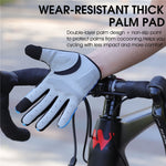 قفازات ركوب الدراجات WEST BIKING YP0211216، ممتصة للصدمات، تعمل باللمس، كاملة الأصابع، M, L, XL, XXL